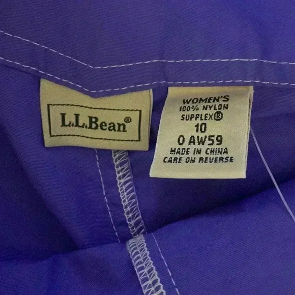 NWT LL Bean Supplex Nylon Shorts - Picture 5 of 5